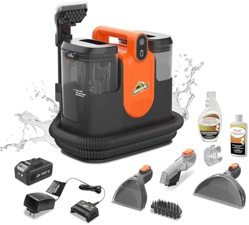 Armor All DSCC2001 0901 20V Cordless Carpet & Upholstery Spot Cleaner by ArmorAll