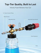 AstroAI Foam Cannon for Pressure Washer with 1/4" Quick Connect Plug, 1 L - Image 3