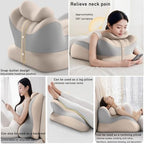Memory Foam Ergonomic Rest Pillow, Couples Pillow for Intimacy 27 Degree, Reading Pillows for Sleeping, Enjoy Pain-Free Intimacy Again, Ideal for Massage Back Pain(Two Grays) - Image 4