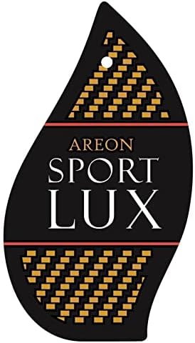 AREON Sport Lux GOLD - Hanging Cardboard Air Freshener for Car, Home & Office - Premium Cologne Perfume with Natural Fragrances - Long Lasting, Fresh, Luxurious Scent - Stylish Design, Pack of 3 - Image 3