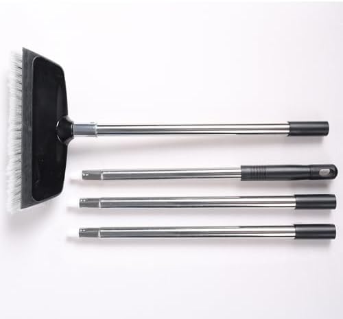 68" Dip Car Wash Brush with Long Handle for Washing Cleaning House Siding, Solar Panel, Auto Cars, SUV, Trucks, RV, Floors and More by NAVAPAL