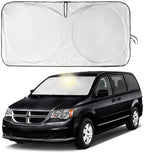 Sunshade for Dodge Caravan 2006-2024 2025 2026 Front Windshield Sun Shade by INSAUTO