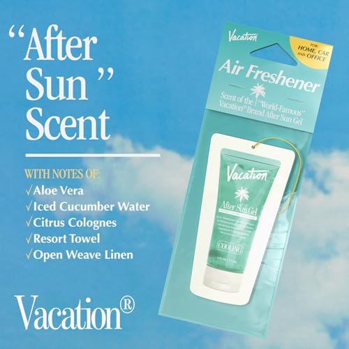 Vacation Car Air Freshener Variety Pack, 6 Scents, Pack of 6 - Image 5
