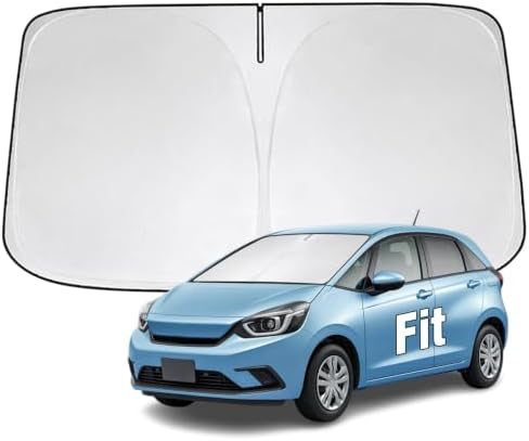 Windshield Sun Shade for Honda Fit 2007-2024 Sunshade by YIZHUOMY
