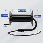 M MINGLE Pressure Washer Hose Reel 300ft x 3/8" / 500ft x 1/4", 4000 PSI - Image 3