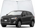 Windshield Sun Shade for 2011-2026 Mitsubishi Outlander Sport, Protect Auto from Heat Damage and Keep Cool, Compact Foldable, SUV Sunshade for Front Window, CLIM ART, Car Accessories - WS5013 by CLIMART