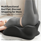 Sweet Spot Pillow for Couples, 27 Degree Couples Pillow for All Postures Wedge Pillow, Multi-Position Support for Sitting & Lying,Support Anti-Slip Waterproof Cover with Replaceable Design (Black) - Image 6