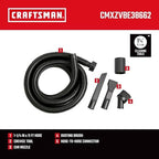 CRAFTSMAN CMXZVBE38662 1-1/4 in. Car Cleaning Wet Dry Vac Attachment Kit - Image 3