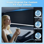 KUST Car Window Shades for Honda CR-V 2007-2011 Windshield Sun Shade Side Window Cover UV Block Privacy Protection Accessories for Camping Blackout Rear Back Full Set 8PCS - Image 4