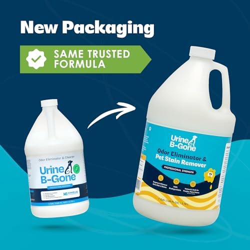 Urine B-Gone Enzyme Cleaner for Human, Cat & Dog Urine, Original, 1 Gallon - Image 2