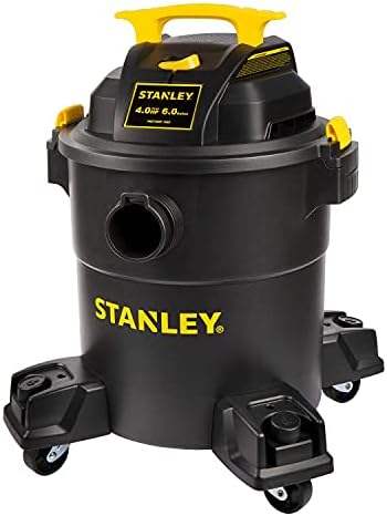 Stanley - SL18116P Wet/Dry Vacuum, 6 Gallon, 4 Horsepower Black by STANLEY