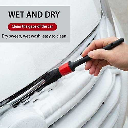 10PCS Car Auto Detailing Brushes Set Interior & Exterior Cleaner - Image 6