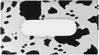 Cow Print Car Accessory for Women, Premium Tissues Holder, Car Napkins Box | Effortless Paper Refill, Chic Interior Decor, Cute Car Essentials for Women, Napkin Dispenser Fits SUV, Car & Truck - Image 4