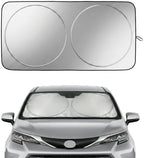 Sienna Windshield Sun Shade, Custom Fit Foldable Front Window Sunshade Visor, Reflective UV and Heat Block Interior Protector, Fits 1998–2025 Models by Nwgl