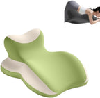Ergonomic lovers' memory foam wedge pillow-intimate hip positioning pad promotes hips, allows adults to play more deeply, provides support for sleep and prevents snoring-luxury fabric (Green) by Unknown