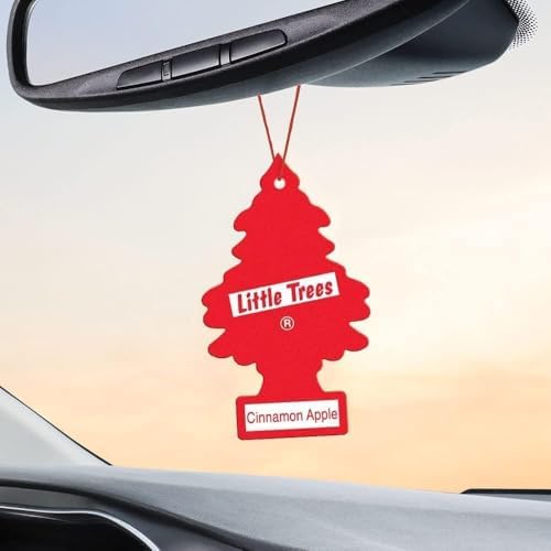 Little Trees Hanging Type Fragrance air fresheners Cinnamon Apple 6 Pieces U6P-60338 - Image 2