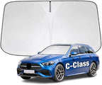 Windshield Sun Shade for Mercedes Benz C-Class C250 C300 C400 2008-2026 by YIZHUOMY
