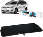 CLIM ART Cargo Liner for Chrysler Pacifica 2017-2026/Voyager 2020-2026 Custom Fit Trunk Mat, with Honeycomb Technology - All-Climate, Heavy Duty, Anti-Slip Cargo Liner, Luggage - FL01116172 by CLIMART