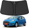 Fiesta Customized Windshield Sun Shade for 2017 2018 2019 2020 2021 2022 2023 Fiesta Pickup Front Window Sunshade Visor Protector Foldable Blocks UV Rays Keep Car Cooler Accessories by aatoppus