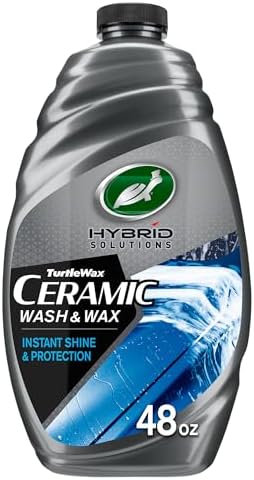 Turtle Wax Hybrid Solutions Ceramic Car Wash & Wax, 48 oz. (Pack of 1) by TurtleWax
