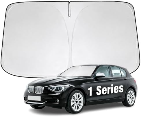 Windshield Sun Shade for BMW 1 Series 2008-2013 Sunshade by YIZHUOMY