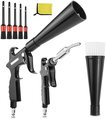 HANDY High Pressure Car Interior Cleaning Gun Interior Dryer Hair Dryer Car Detail Gun Fast Drying Blows Away Dust and Dirt Using Air by Handy