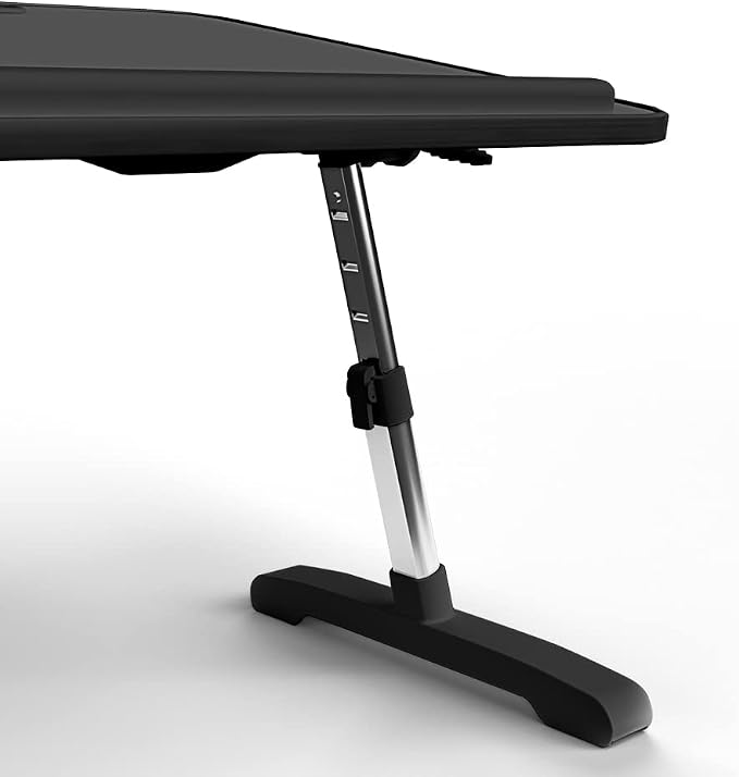 Limitless TotalDesk Portable Modern Workstation and Lap Desk with Adjustable Height & Tilt (Black) - Image 9