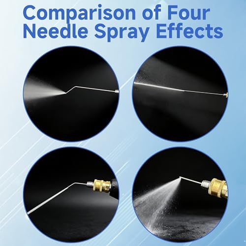 Tool Daily Pressure Washer Nozzle Kit for Washing, 4 Pack, 1-2 GPM - Image 3