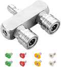 2-in-1 Pressure Washer Tips, 8 Nozzles, 1/4" Quick Connect by TasuoX