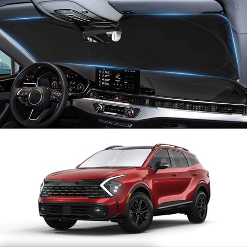 Windshield Sunshade for 2022-2024 2025 2026 KIA Sportage Window Shades by INSAUTO