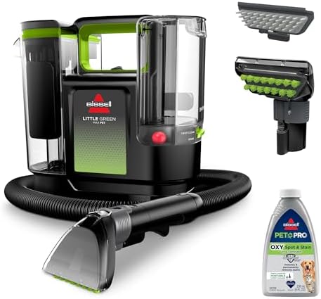 BISSELL Little Green Max Pet SmartMix Carpet Cleaner, 38572 by BISSELL