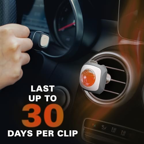 Air Jungles Eleu Pomelo Scent Car Air Freshener Vent Clip 6 Ct - Image 6