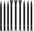 Crevice Cleaning Tool,Plastic Scraper Set Detailing Kit,9 Pcs Car Detailing Supplies for Tight Crevices,Label Removal,Non-Scratch Implement for Dirt,Kitchen,Car Interior Details by Anerwarm