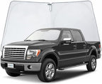 CLIM ART Windshield Sun Shade for Ford F150 2009-2014, Custom-Fit Foldable Car Sunshade, Vehicle Sun Protector, Front Auto Windshield Cover, Car Accessories - WS3036 by CLIMART