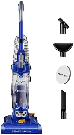 Eureka NEU182A PowerSpeed Lightweight Bagless Upright Vacuum Cleaner, Blue, Lite by Unknown