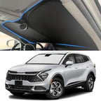 Windshield Sun Shade for Kia 2023-2025 2026 Sportage Accessories (OEM Size) Auto Interior Front Window Sun Visor Heat Protection by YOJOJOCO