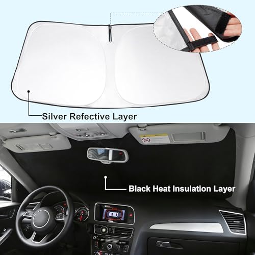 Windshield Sun Shade for 2020-2026 2024 2023 2022 2021 2020 Escape Ford - Image 5