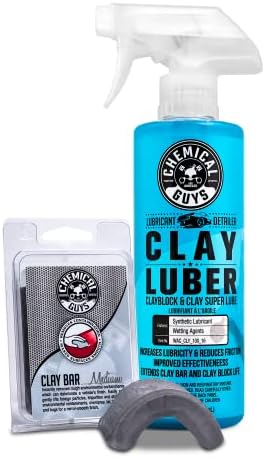 Chemical Guys, Clay Bar & Luber Kit, Medium Duty, Paint Prep, 2-Piece Set by ChemicalGuys