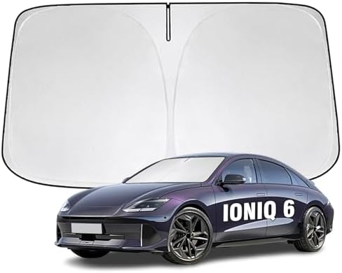 Windshield Sun Shade for Hyundai Ioniq 6 2023-2026 Sunshade by YIZHUOMY