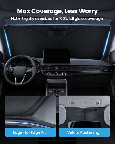 REEVAA Car Windshield Sunshade for Honda CR-V 2026 - Image 5