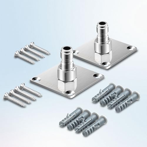 PWACCS Pressure Washer Gun Holder, Stainless Steel, 2 Pack - Image 2