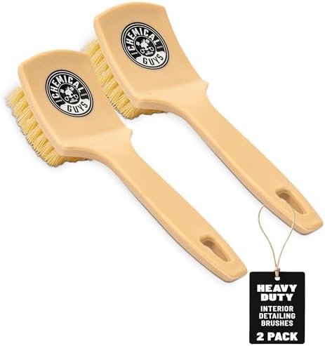 Chemical Guys, Induro 7 Heavy Duty Carpet & Upholstery Nifty Brush, 2 Pack by ChemicalGuys