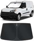 TINGLU Sun Shade for Dodge RAM ProMaster 2014-2025 2026 Accessories Windshield Sun Shade Window Shade UV Rays Protection Sun Visor Cover with Steering Wheel Sunshade Storage Bag by TINGLU