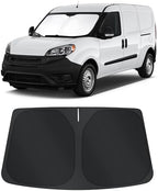 TINGLU Sun Shade for Dodge RAM ProMaster 2014-2025 2026 Accessories Windshield Sun Shade Window Shade UV Rays Protection Sun Visor Cover with Steering Wheel Sunshade Storage Bag by TINGLU
