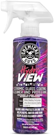 Chemical Guys, HydroView Ceramic Glass Cleaner & Coating for Windows, 16 oz by ChemicalGuys