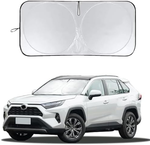 Windshield Sun Shade for Toyota RAV4 2019-2023 2024 2025 2026 Sun Visor by INSAUTO