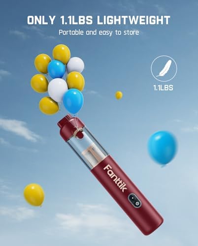 Fanttik Slim V8 APEX Cordless Car Vacuum & Air Duster, 4-in-1 Portable Mini Vacuum with 19000pa Suction Power for Pet Hair, Type-C Charge, One-Touch Empty for Car, Office Desk, Keyboards (Red) - Image 5