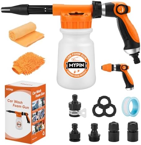 16 IN 1 Car Wash Foam Gun, Foam Cannon for Car Cleaning/Garden by MYPIN
