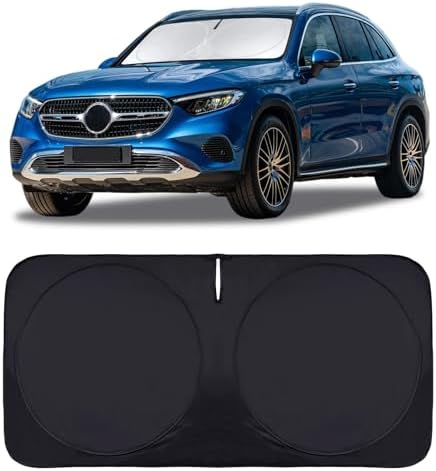 Windshield Sun Shade for 2016–2022 Mercedes-Benz GLC 300 GLC300 GLC SUV by INSAUTO