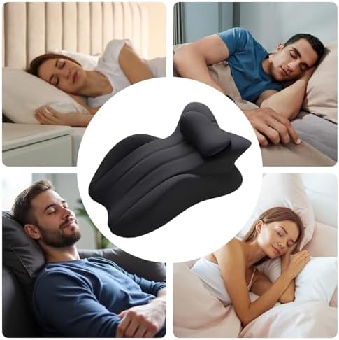 M Oodie Intimacy Pillow, with Enhanced Comfort Design, 58x38cm, 27° Lift Ergonomic Memory Foam Cushion, Couples Comfort Pillow, 27 Degree Incline Design, for Intimate Postures, Better Positioning - Image 4